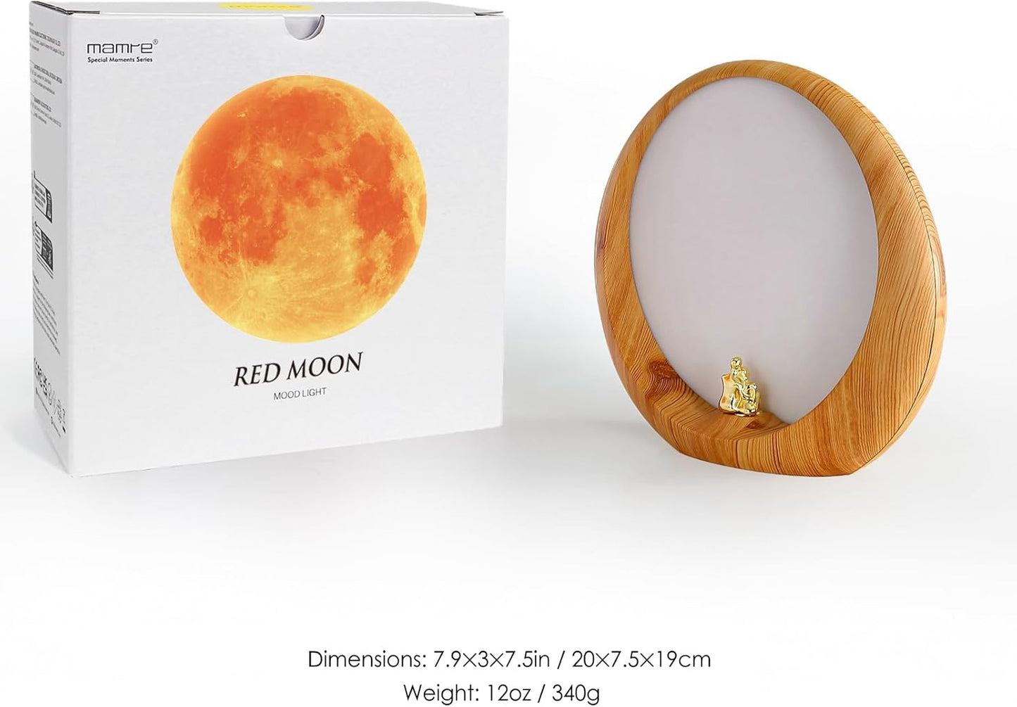 mamre Romantic Dimmable Sunset Lamp Home Decor Sunset Table Lamp Gift for Living Room Bedroom