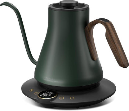 INTASTING Gooseneck Electric Kettle with ±1℉ Temperature Control 0.9 Liter