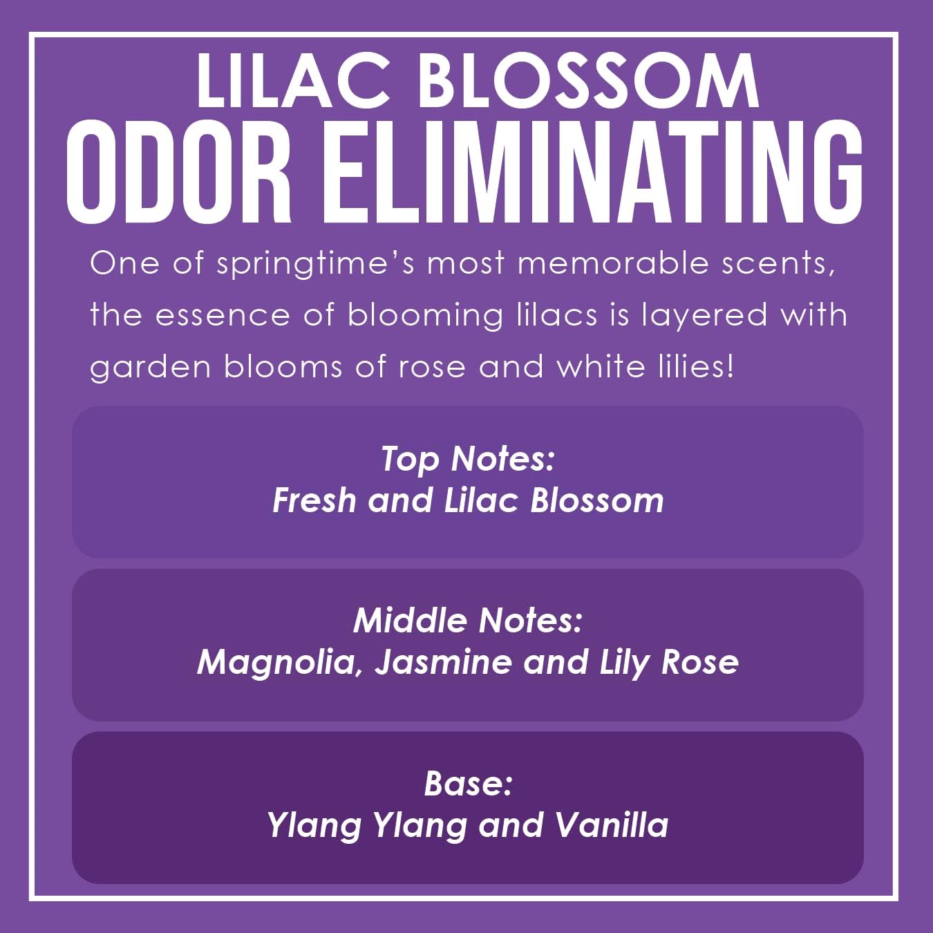 Vanilla Bean Odor Eliminating Highly Fragranced Candle - Eliminates 95% of Pet, Smoke, Food, and Other Smells Quickly - Up to 80 Hour Burn time - 12 Ounce Premium Soy Blend - Colors A
