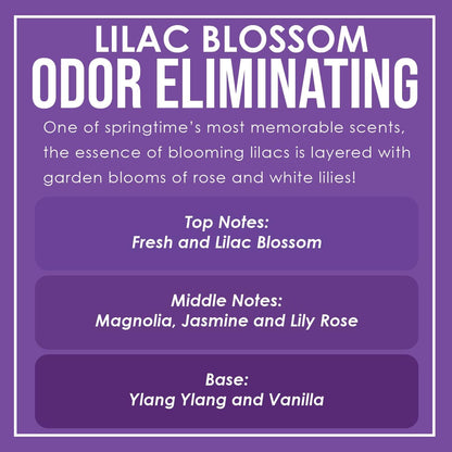 Vanilla Bean Odor Eliminating Highly Fragranced Candle - Eliminates 95% of Pet, Smoke, Food, and Other Smells Quickly - Up to 80 Hour Burn time - 12 Ounce Premium Soy Blend - Colors A