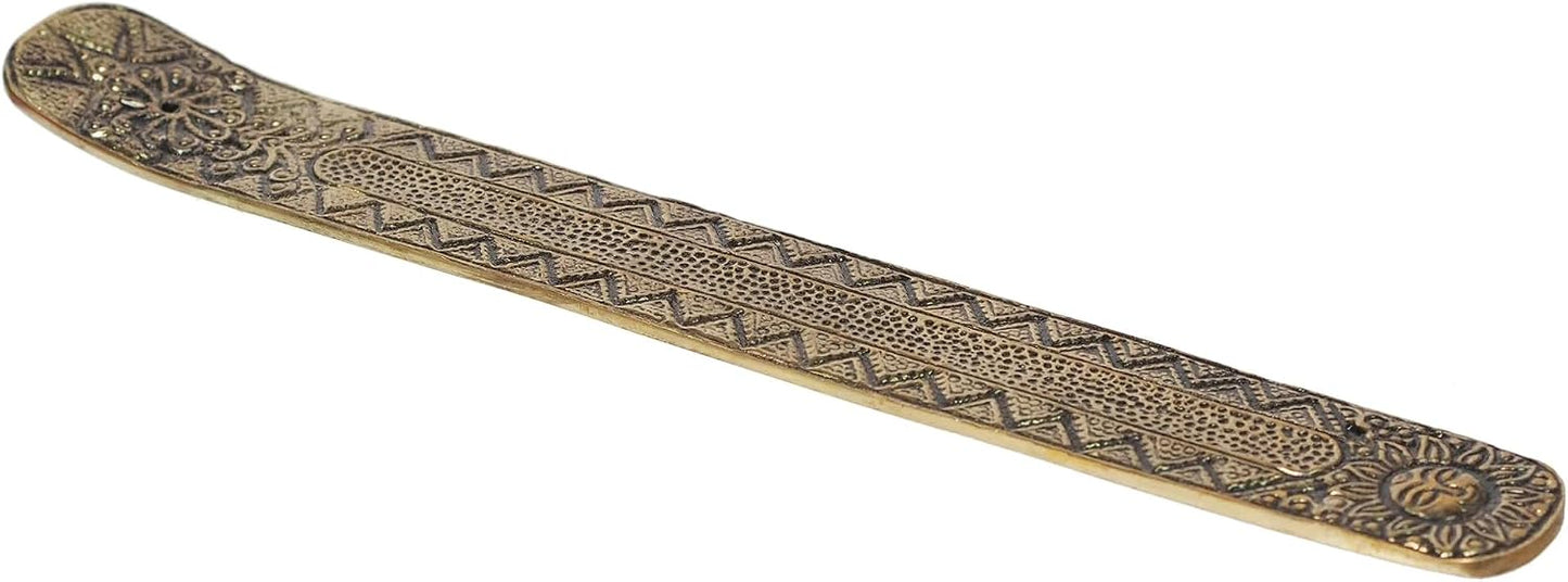 Hosley Wood Incense Holder Sun 10 Inches Ideal Gift for Wedding, Aromatherapy, Zen, Spa, Reiki, Meditation