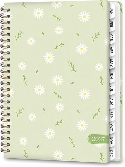 Planner 2026-2027, Weekly and Monthly Calendar Planner, JUL 2026 - JUN 2027 - Colors B