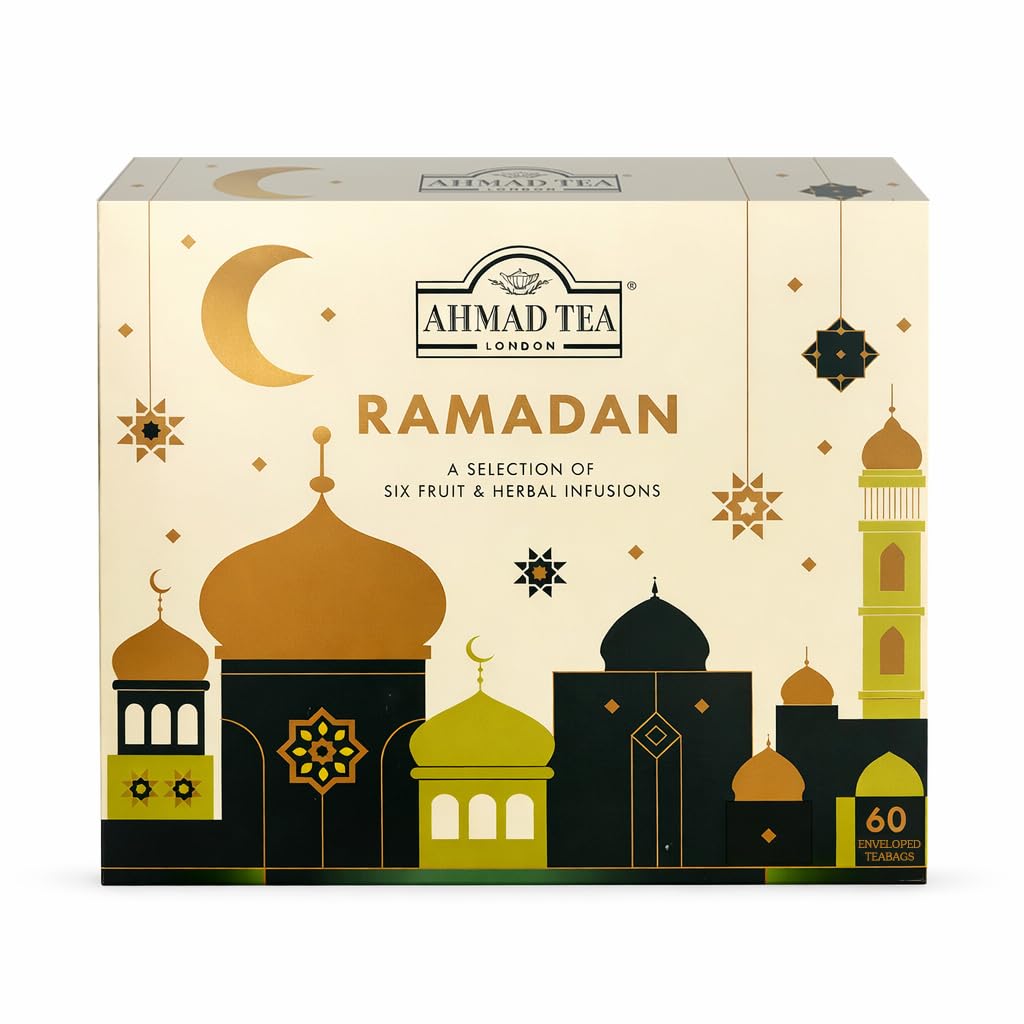 Ahmad Tea - Ramadan Gift Box, 60 Teabags, Herbal Assorted Selection (Herbal)