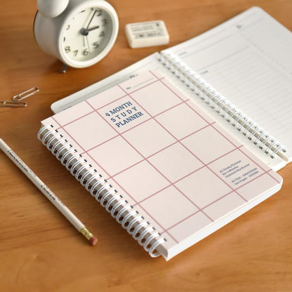 Monolike Basic B5 Monthly + Weekly Planner pad, A SET - Academic Planner, Weekly & Monthly Planner, To-do list, Note pad, Scheduler
