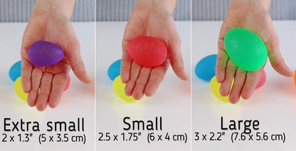 The Friendly Swede Stress Balls for Adults, Different Resistance Levels