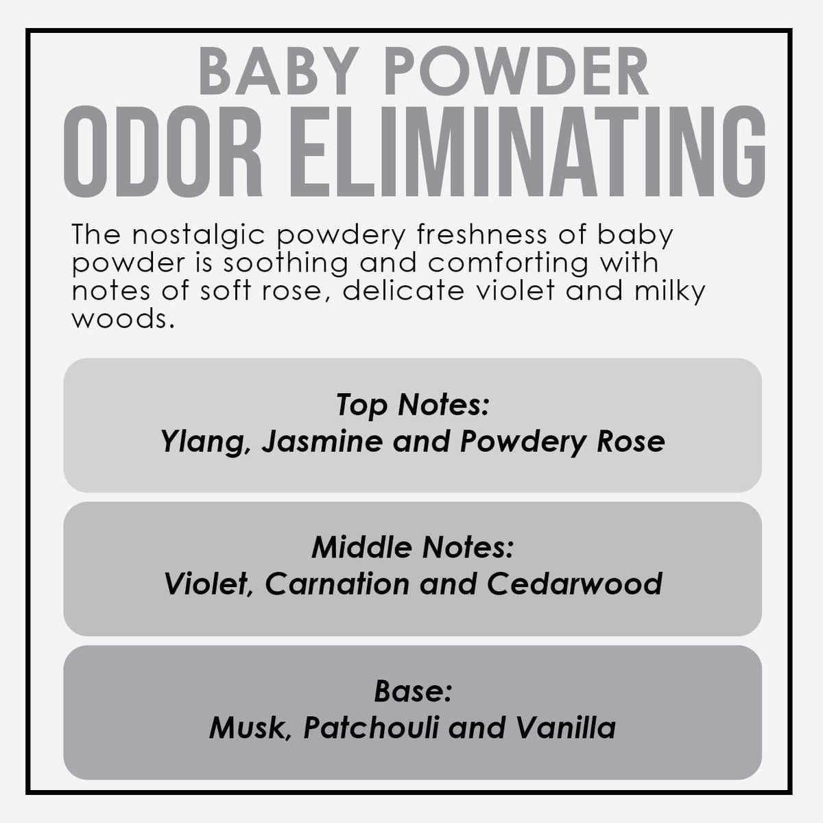 Vanilla Bean Odor Eliminating Highly Fragranced Candle - Eliminates 95% of Pet, Smoke, Food, and Other Smells Quickly - Up to 80 Hour Burn time - 12 Ounce Premium Soy Blend - Colors A