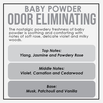 Vanilla Bean Odor Eliminating Highly Fragranced Candle - Eliminates 95% of Pet, Smoke, Food, and Other Smells Quickly - Up to 80 Hour Burn time - 12 Ounce Premium Soy Blend - Colors A