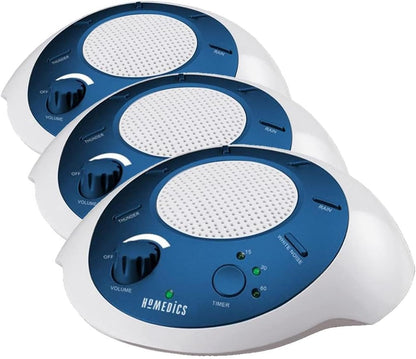 Homedics SoundSleep White Noise Sound Machine, Blue