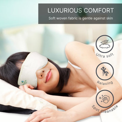 NatraCure Steam Heated Eye Mask – Warm Compress for Eyes, Microwavable for Dry Eyes, Stye Eye Treatment, Heated Eye Masks for Dry Eyes, Steam Eye Mask for Dry Eyes - 417SB RET