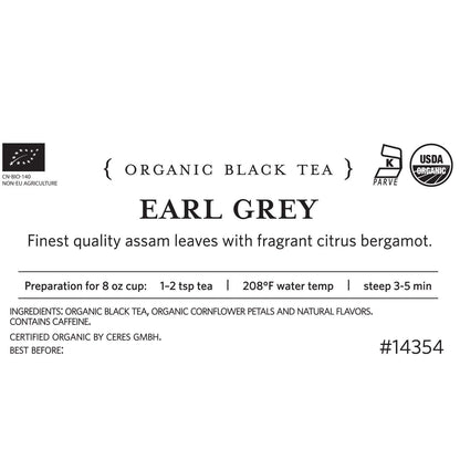 Tea Forte Earl Grey Loose Leaf Tea Bag