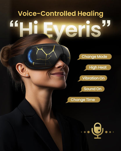 RENPHO Eyeris 3 Eye Massager with Heat and Cooling, Massaging Eye Mask