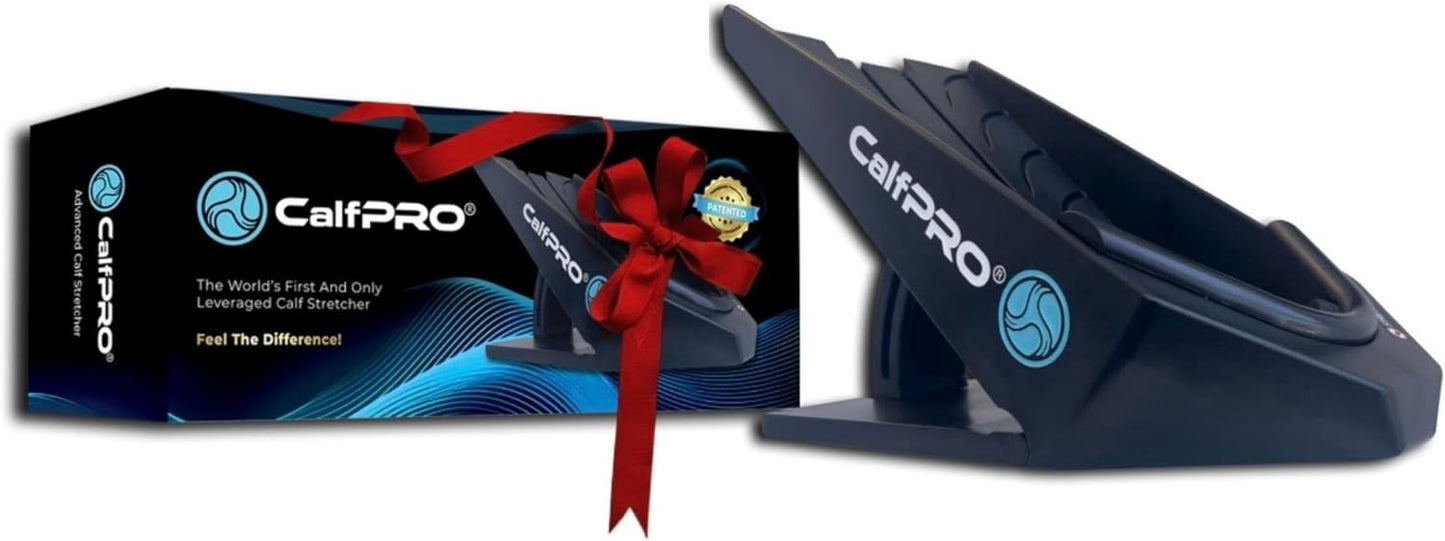 CALFPRO Slant Board for Calf Stretching - Deep Calf Stretcher for Plantar Fasciitis & Achilles Tendonitis, Feet Mobility & Heel Pain Relief, Incline Wedge for Strained Ankle - Foot Rocker Replacement