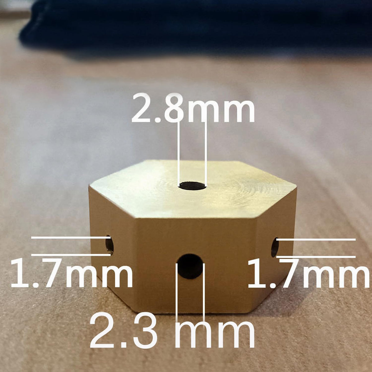 Mini Dual Purpose Incense, Brass Incense Holder for Incense Sticks, Hexagonal Shape Burner Plate Holder Censer Home Decoration, 3 Pcs