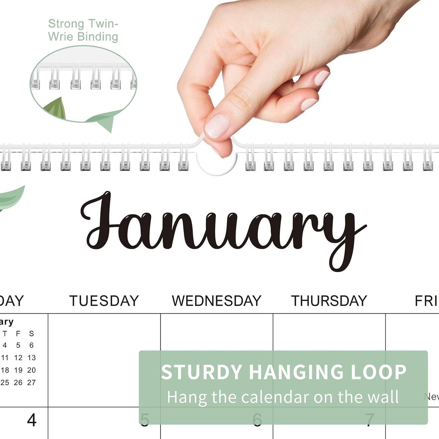 Large Wall Calendar 2026-2027, 18-Month Wall Calendar from July 2026 to December 2027, 15" x 22" 2026 Wall Calendar with Spacious Blocks, Julian Dates, Habit Tracker & Full-Year Reference for Home Office School Colorful