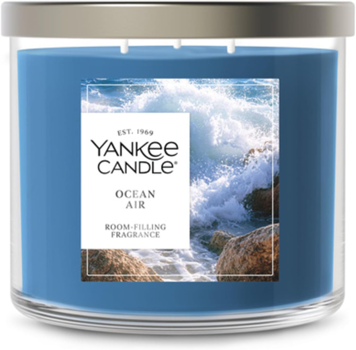 Yankee Candle Sage & Citrus, Scented Candle, 14.5oz 3-Wick Candle Jar with up to 40 Hours Burn Time, Giftable