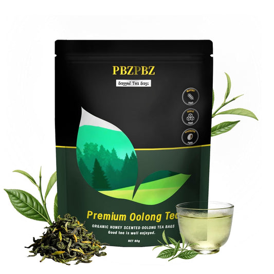 Oolong Whole Leaf Tea Bags, Organic Non-GMO, High-Altitude, 20 Count (1)