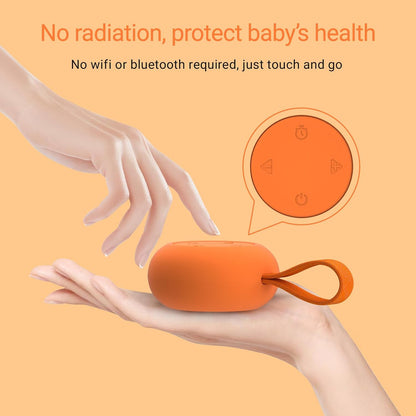 Portable Baby Sound Machine [White Noise for Babies Kids Adults][Timer Function][20 Soothing Sounds][Sleep Soother] 15 Hours Battery Life, Travel,Registry,Gifts,Shower,Clips on Baby Stroller