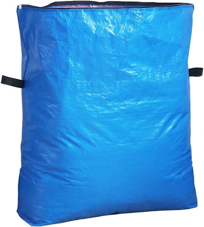Extra Large Moving Bags with Zippers & Handles (Black)