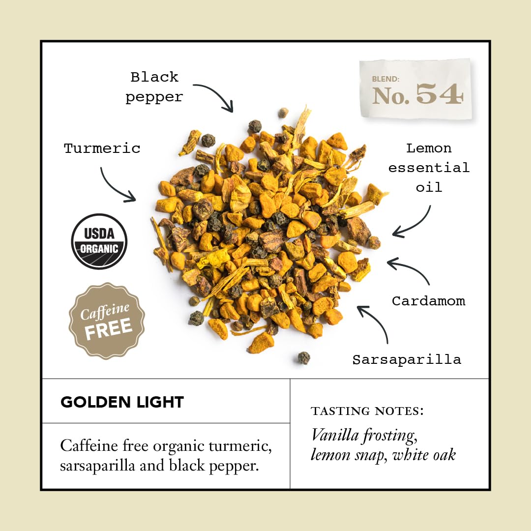 Steven Smith Teamaker, Golden Light, 15 Sachets, 1.85oz each