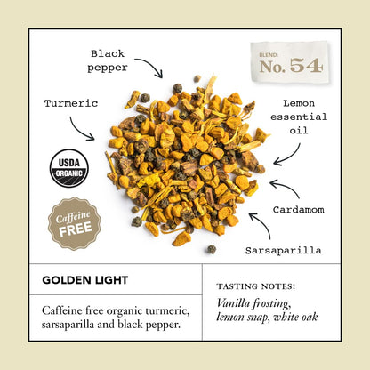 Steven Smith Teamaker, Golden Light, 15 Sachets, 1.85oz each