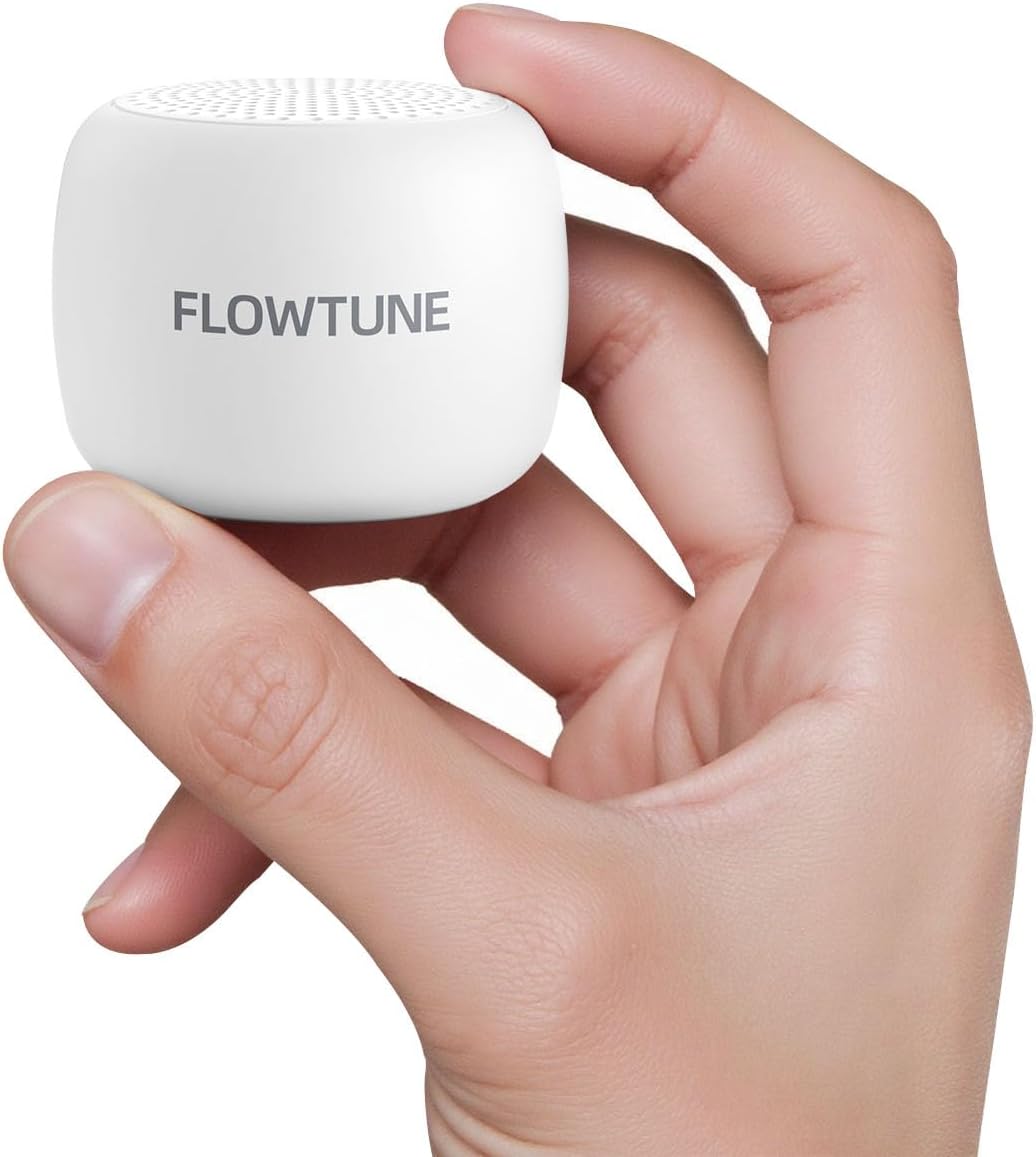 FLOWTUNE Sound Machine White Noise Machine for Baby Adults, 18 Non-looping Sounds, Timer, Memory Function, Portable Sleep Sound Therapy Gift (Mint Green)