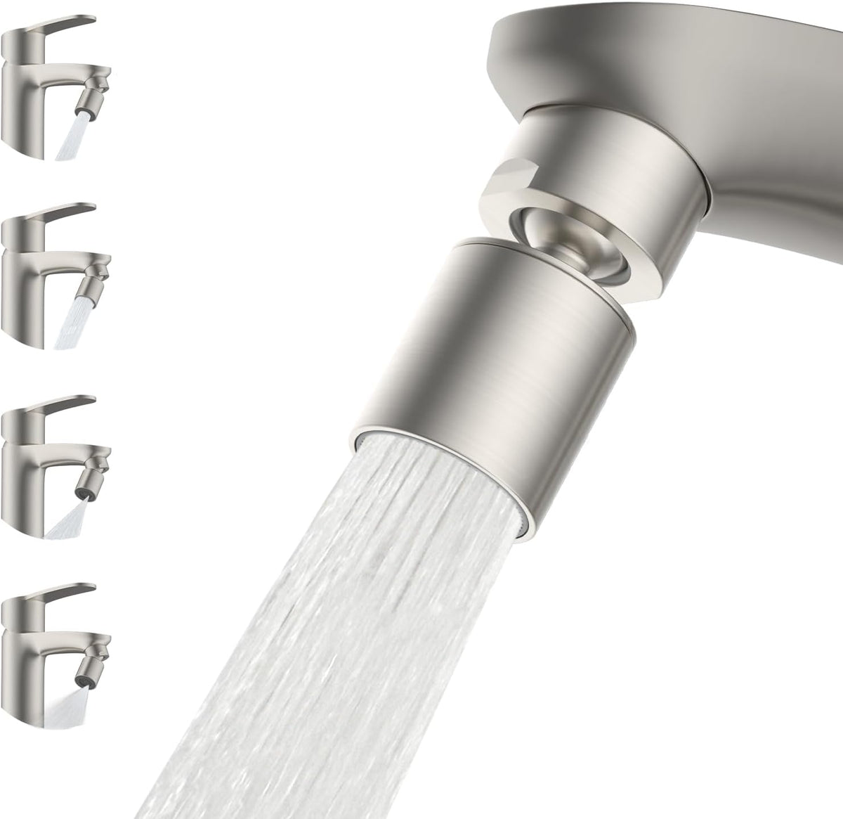Hibbent NSF/ANSI/CAN 61 & cUPC Certified Faucet Aerator, Chrome