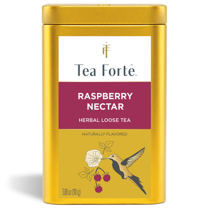 Tea Forte Raspberry Nectar Loose Leaf Tea Canister