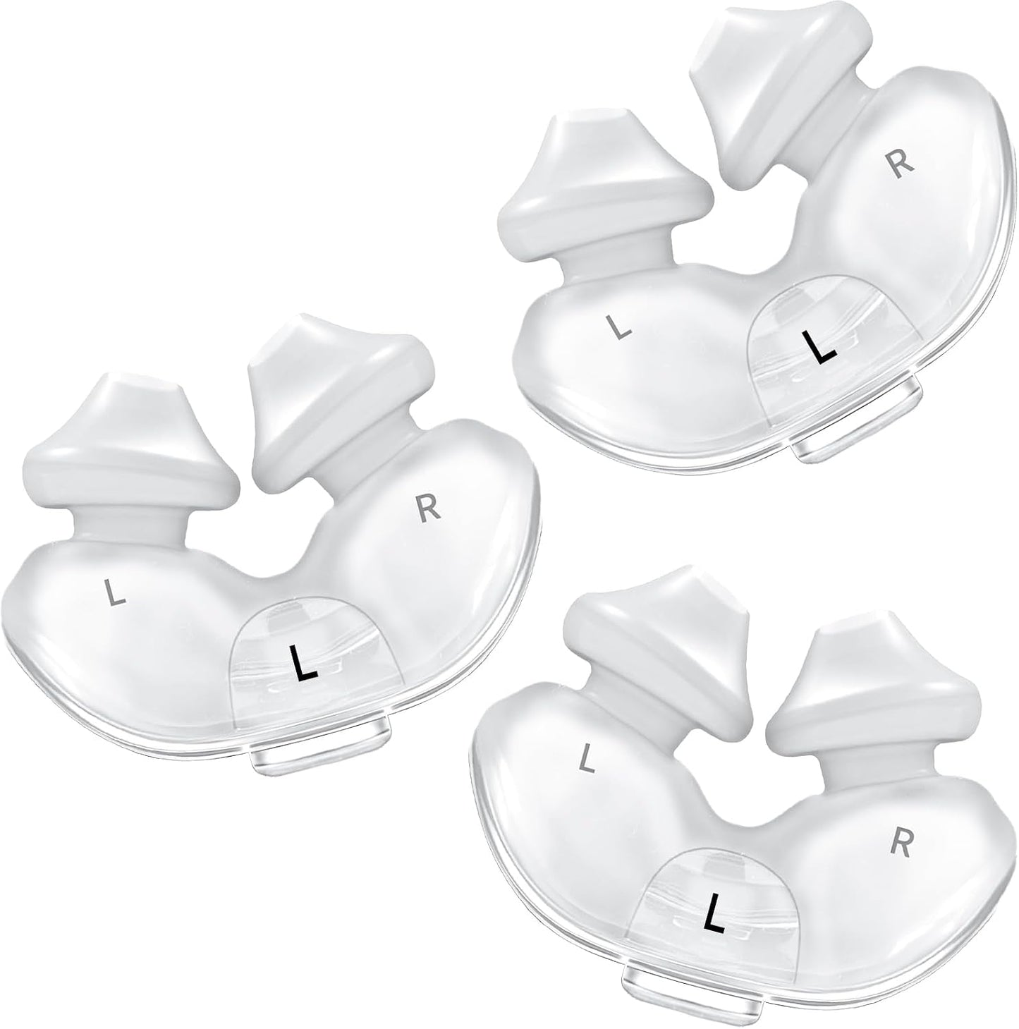 Replacement Nasal Pillow Cushion for ResMed Airfit P10,Compatible with Original Airfit P10 CPAP Mask,Reliable Seal & Perfect Fit,Ultra-Soft & Durable Replacement (Medium -3PCS)