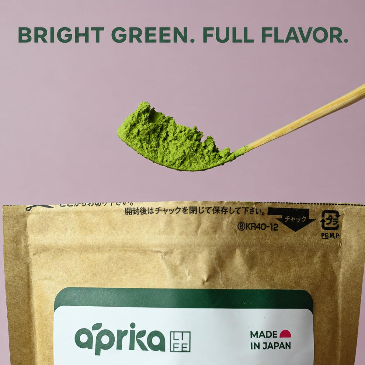 AprikaLife Sweet Matcha Latte Mix - 1st Harvest Ceremonial Grade - 6.4 oz