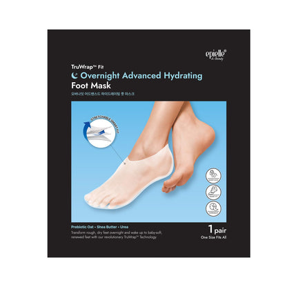 Epielle Hydrating Foot Mask 6 Pairs, Relieve and Soften with Shea Butter & Jojoba Oil, Deep Moisturizing Socks for Dry, Cracked Feet, Self Care Gifts for Women, Spa Kit