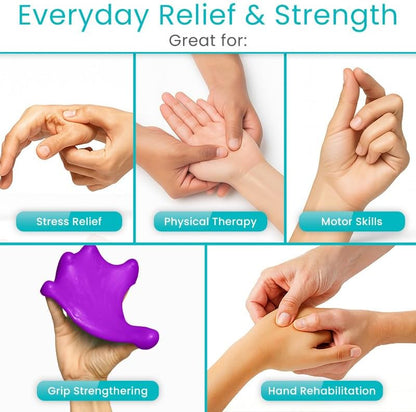 Vive Therapy Putty for Adults, for Hand (2 Pack) - Occupational Sensory Stress Relief Tools - for Physical Exercise, Finger Pain, Grip Strength, Rehab, Arthritis, Forearms, Fidgeting, Motor Skills