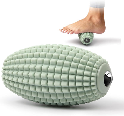 HODEMI Vibrating Massage Ball Roller with Rolling Head, 3 Speeds, Black