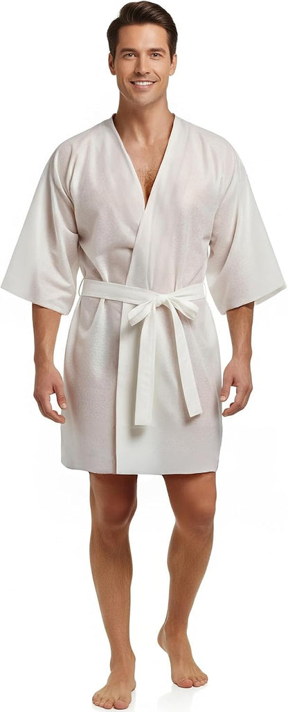 APPEARUS Disposable Kimono Spa Robe