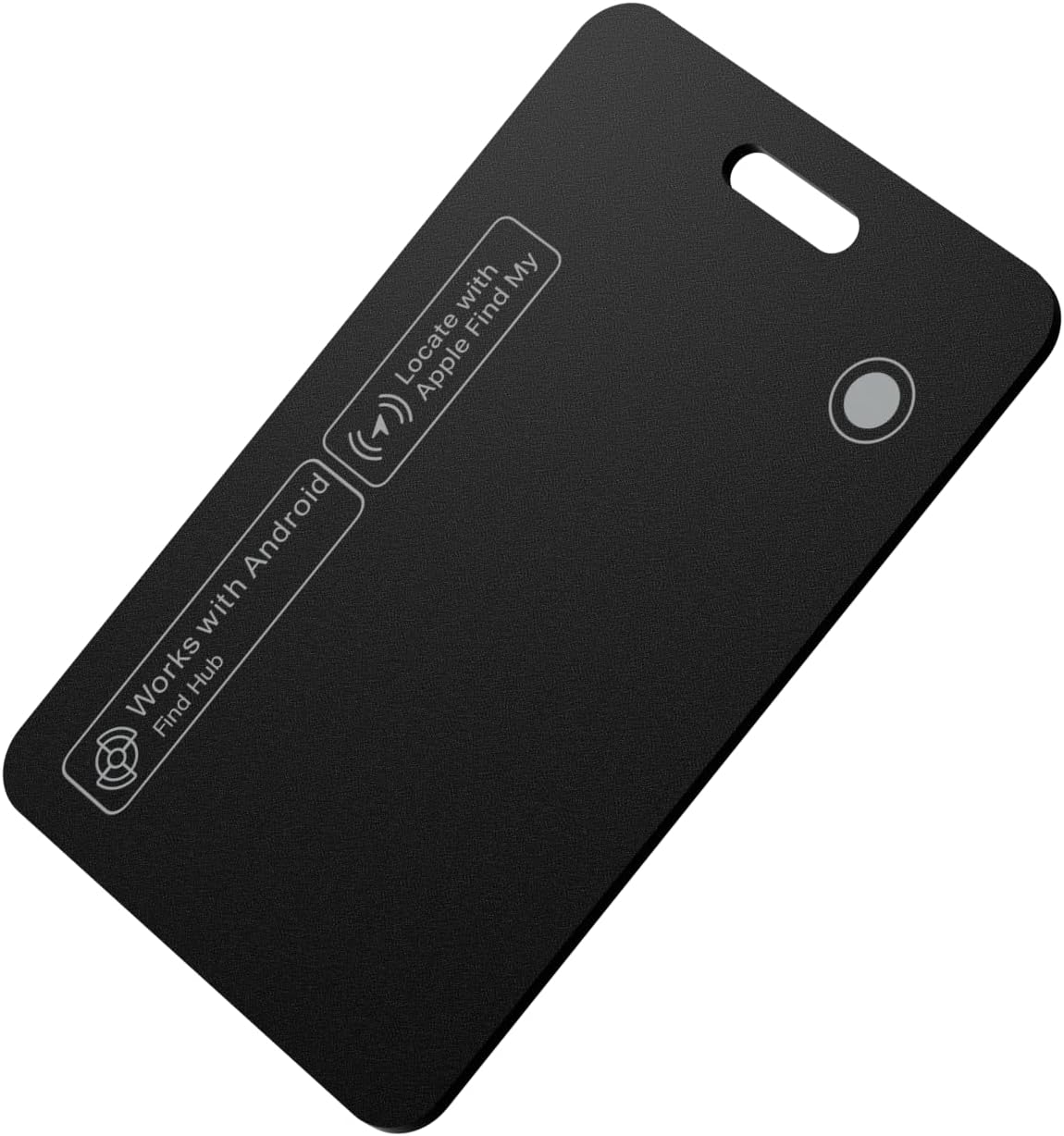 Dual Platform Wallet Tracker Card, iOS&Android Anti-Loss Slim Smart Locator, Wireless Charging, Works with Apple Find My & Google Find Hub, Item Finder for Wallet Passport Keys Backpack