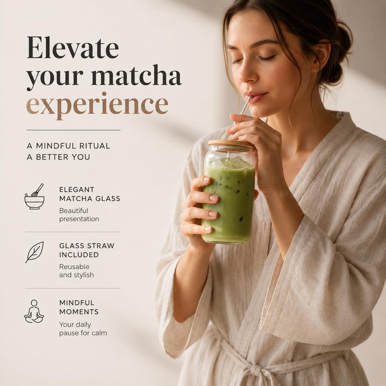 BARISTA EMPEROR® MATCHA WHISK SET PREMIUM 11pcs - Professional Matcha Kit Set with Matcha Bowl, Matcha Whisk, Milk Frother, Spoon, Sifter, Scoop, Stand, Cup, Tea Mat, Cloth - Matcha Bowl Set