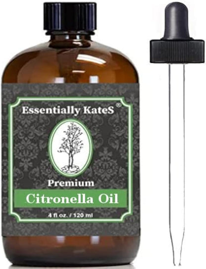 Essentially KateS Lavender Oil – 100% Pure & Natural, Steam-Distilled, with Glass Dropper, Roll-On Bottle & Sprayer for Aromatherapy, Skin & Home Use