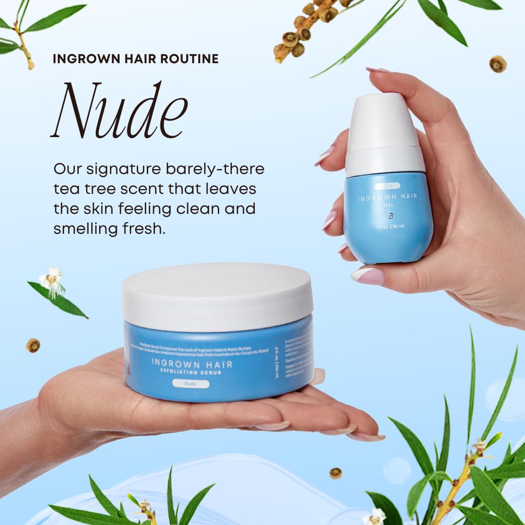Bushbalm Dark Spot Exfoliating Scrub - Natural Body Scrub Exfoliant to Hydrated, Soften and Enhance Glow in Skin - Bermuda, 236 ml