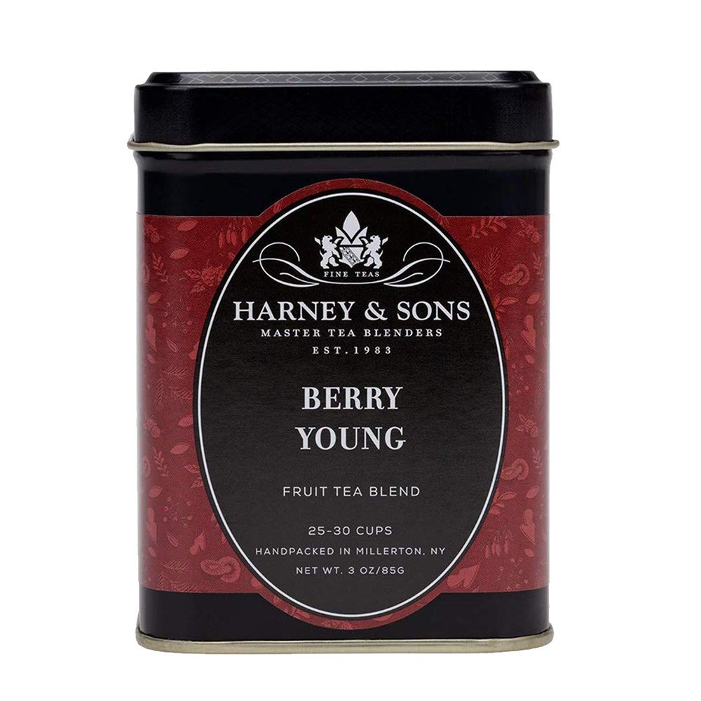 Harney & Sons Berry Young White Tea with Goji, Loose Leaf Tin, 3 oz