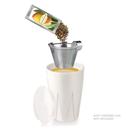 Tea Forte Single Steeps Tea Sampler, Green Tea, 15 Pouches
