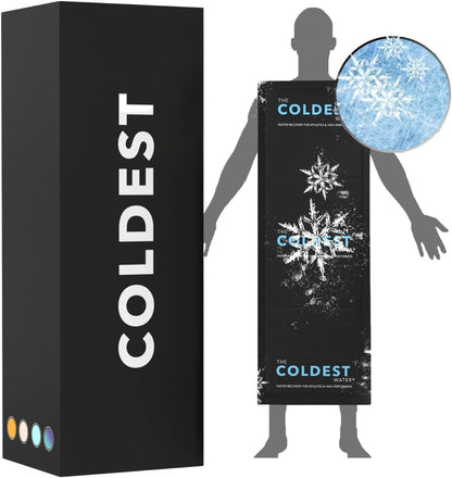 Coldest Ice Pack for Back Pain Relief - All Body Multipurpose Ice Pack for Lower Back Pain, Swelling, Bruises, Surgery, Cramps - Hot & Cold Therapy - Reusable & Adjustable Gel (Large)