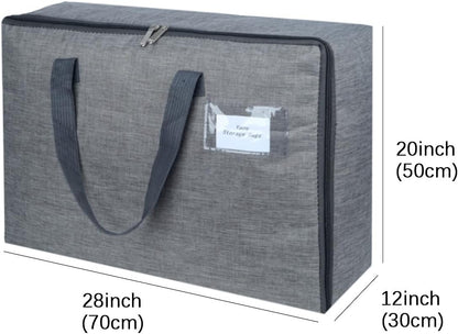 2 Pack Large Moisture-Proof Storage Moving Travel Bag Storage Container