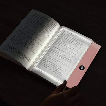 Book Light for Reading in Bed at Night Flat Reading Lights, White