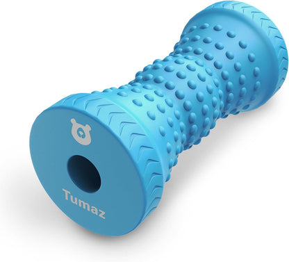 Tumaz Foot Roller for Plantar Fasciitis Relief，Foot Massage Roller for Alleviate Planter Fasciitis Pain,Arch Pain,Trigger Points & Deep Tissue, Portable - Reflexology Tool,Black