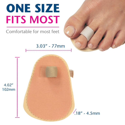 PediFix Podiatrists' Choice Toe Straightener – 3-Pack Toe Aligners Gently Help Realign Crooked, Overlapping, and Hammer Toes – Designed for Comfort and Daily Relief – One Size Fits Most