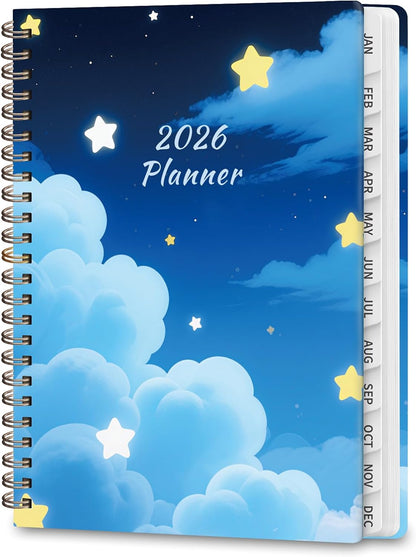 Weekly To Do List Notepad, 52 Sheets, Undated Weekly Planner, Letter Size | 8.5"x11", 100GSM, Thick Paper, Twin-Wire Spiral Bound, Tear Off Desk Pad, For Women & Man, Home School & Office Work