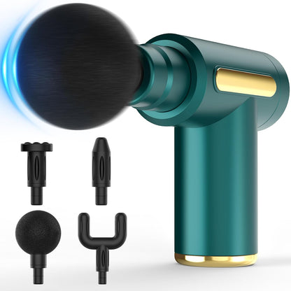 Brantefa Massage Gun, Small Travel Tool, Massage Gun Deep Tissue,Percussion Handheld Portable Muscle Massager Tool for Full Body Pain Relief, Ideal Gifts for Men, Women(Black)