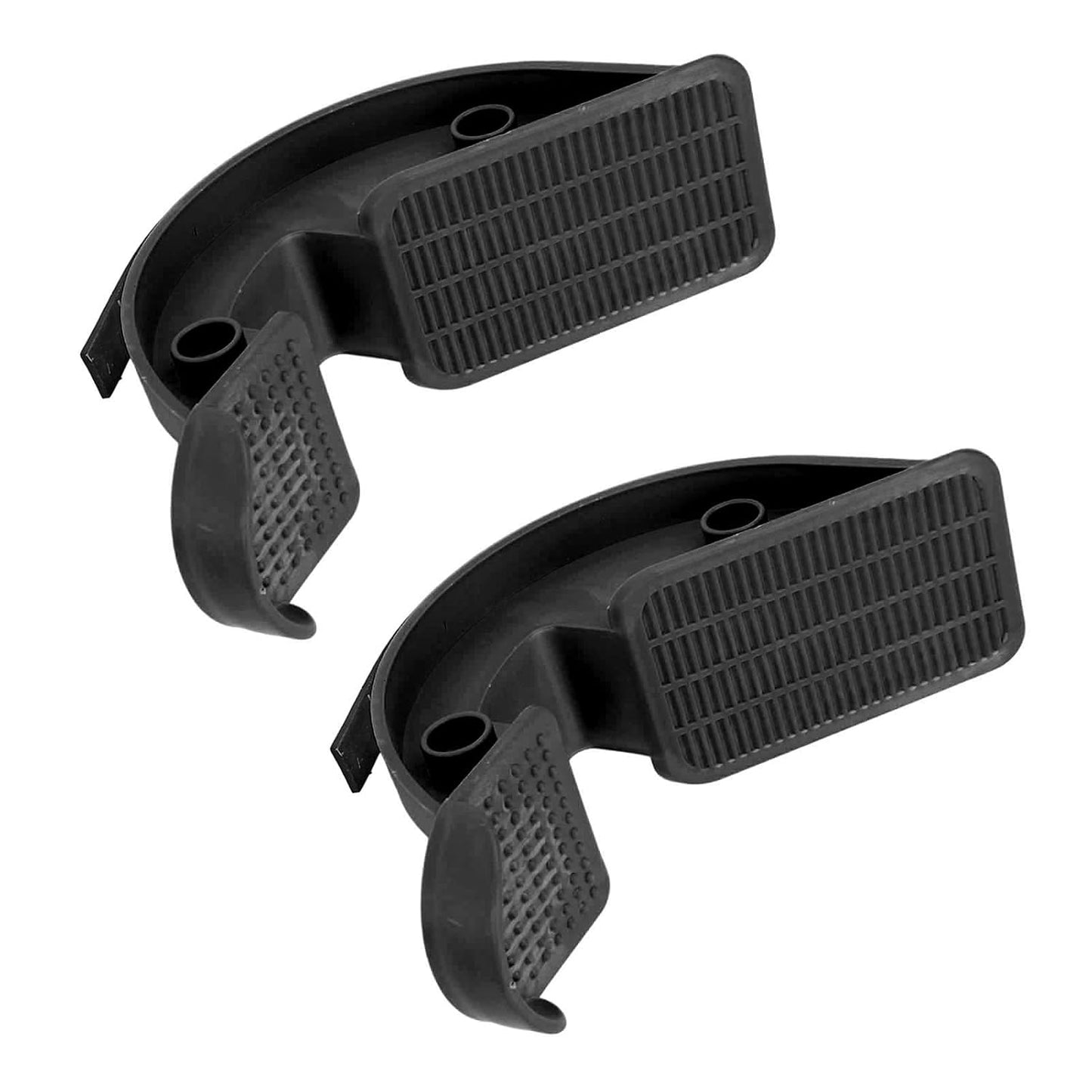 2pcs Foot Rocker, Anti Slip Stretching Compression Calf Stretcher for Men, Women(Black)