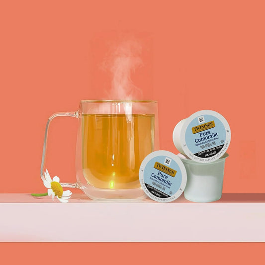 Twinings Herbal & Decaf Tea Sampler K-Cup Pods, Variety Pack
