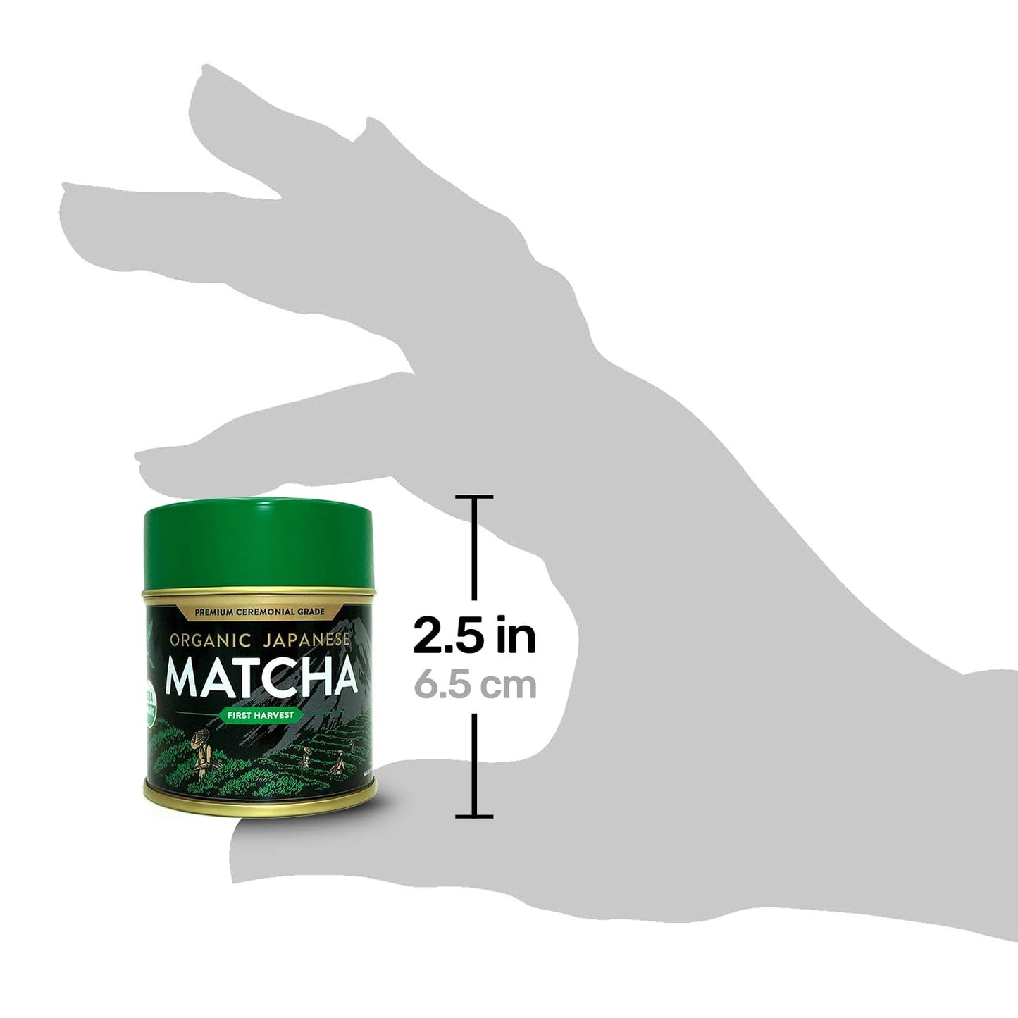 AprikaLife Matcha Latte Powder, Premium Barista Crafted Mix with Natural Vanilla Flavor - Authentically Japanese - 1st Harvest Ceremonial Grade, Sweet Matcha Powder Used by Coffee Shops 6.8 oz / 180g