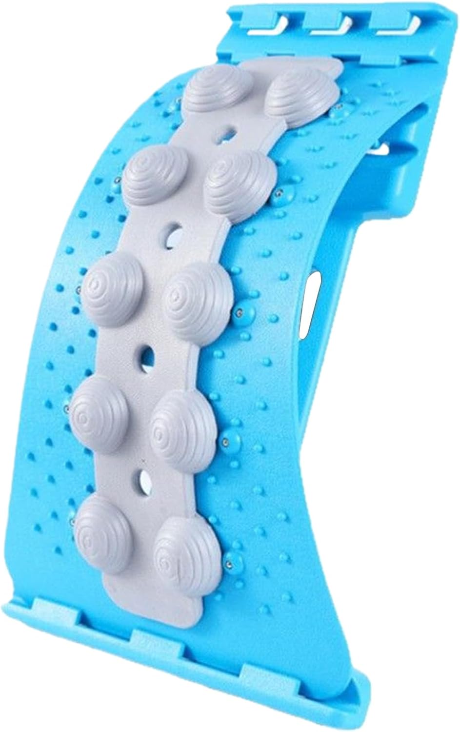 Back Stretcher, 4-Level Adjustable Back Cracking Device, Stretching Equipment, for Muscle Correction Shoulder Neck Nerve Workout Sleeping Sitting Yoga Exercise